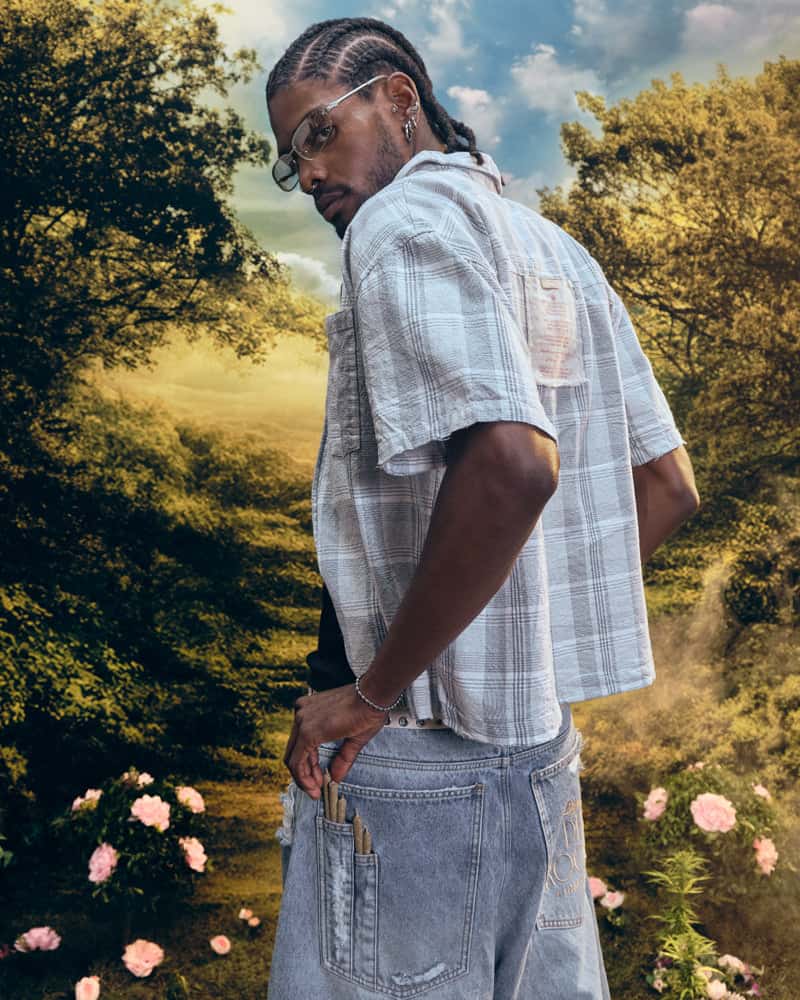 Camisa Boxy Garden Of Eden – Edición 420 - miniatura 2