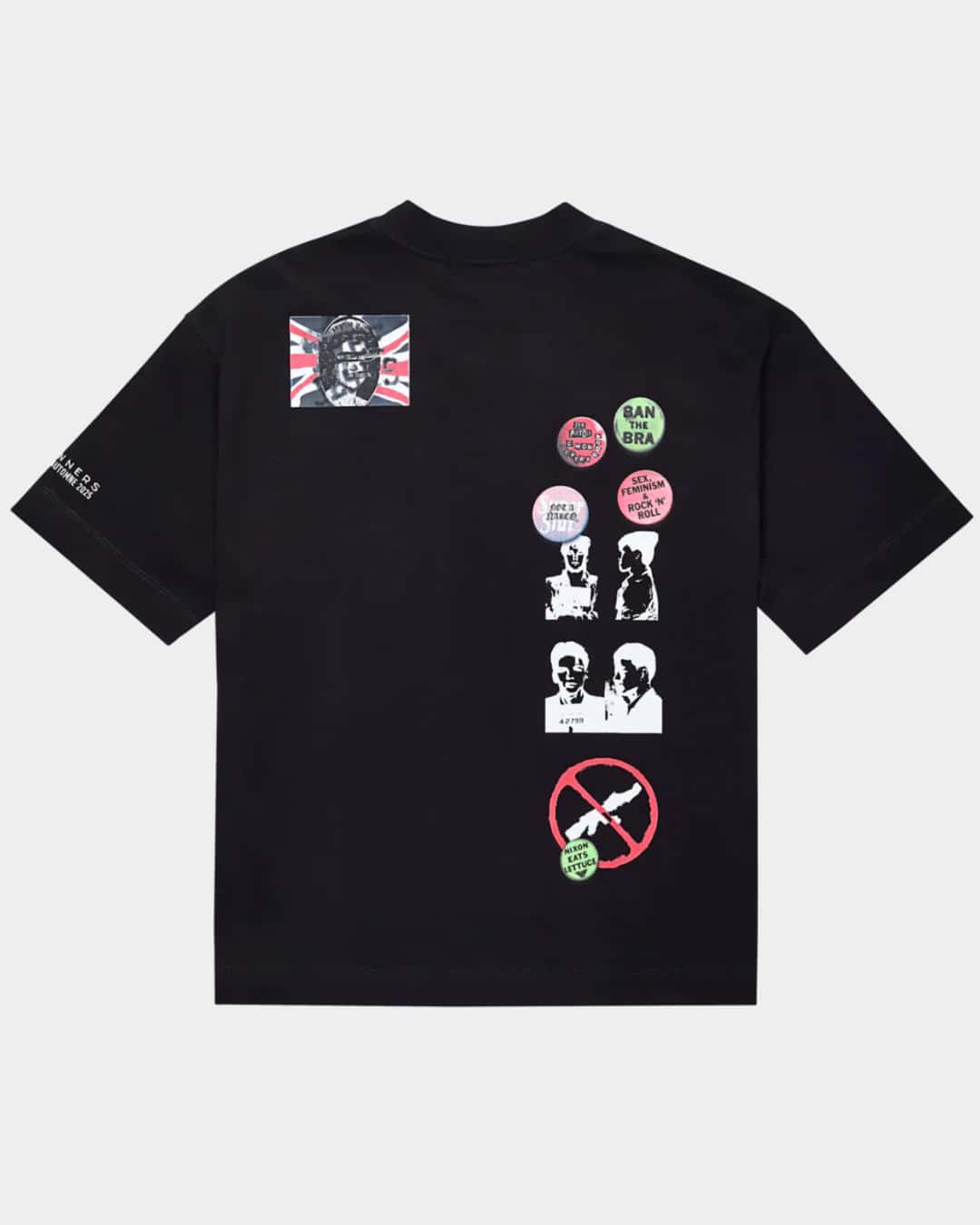 STAMPS BLACK T-SHIRT