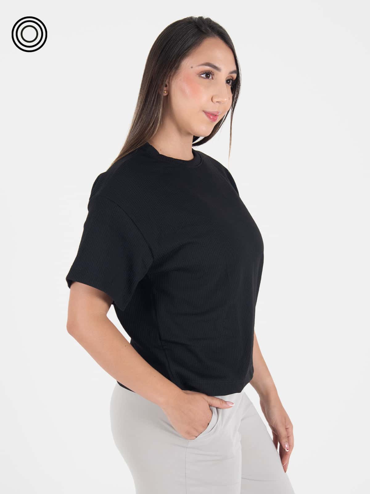 Tulum camiseta atenas negra - miniatura 4