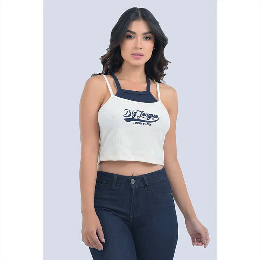 Blusa Blanca Mujer