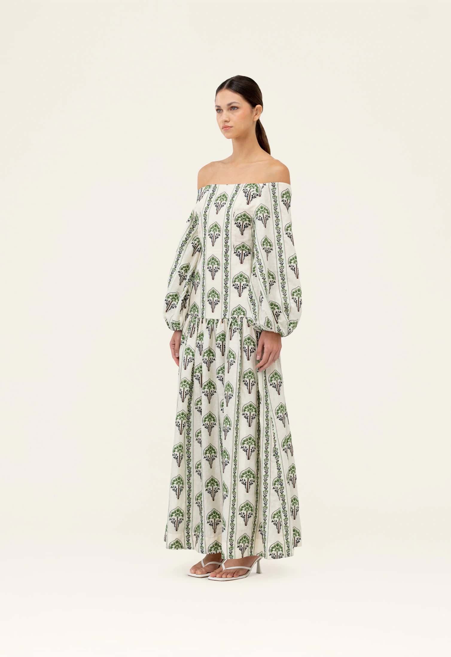 Senlis Moriche Maxi Dress - miniatura 3