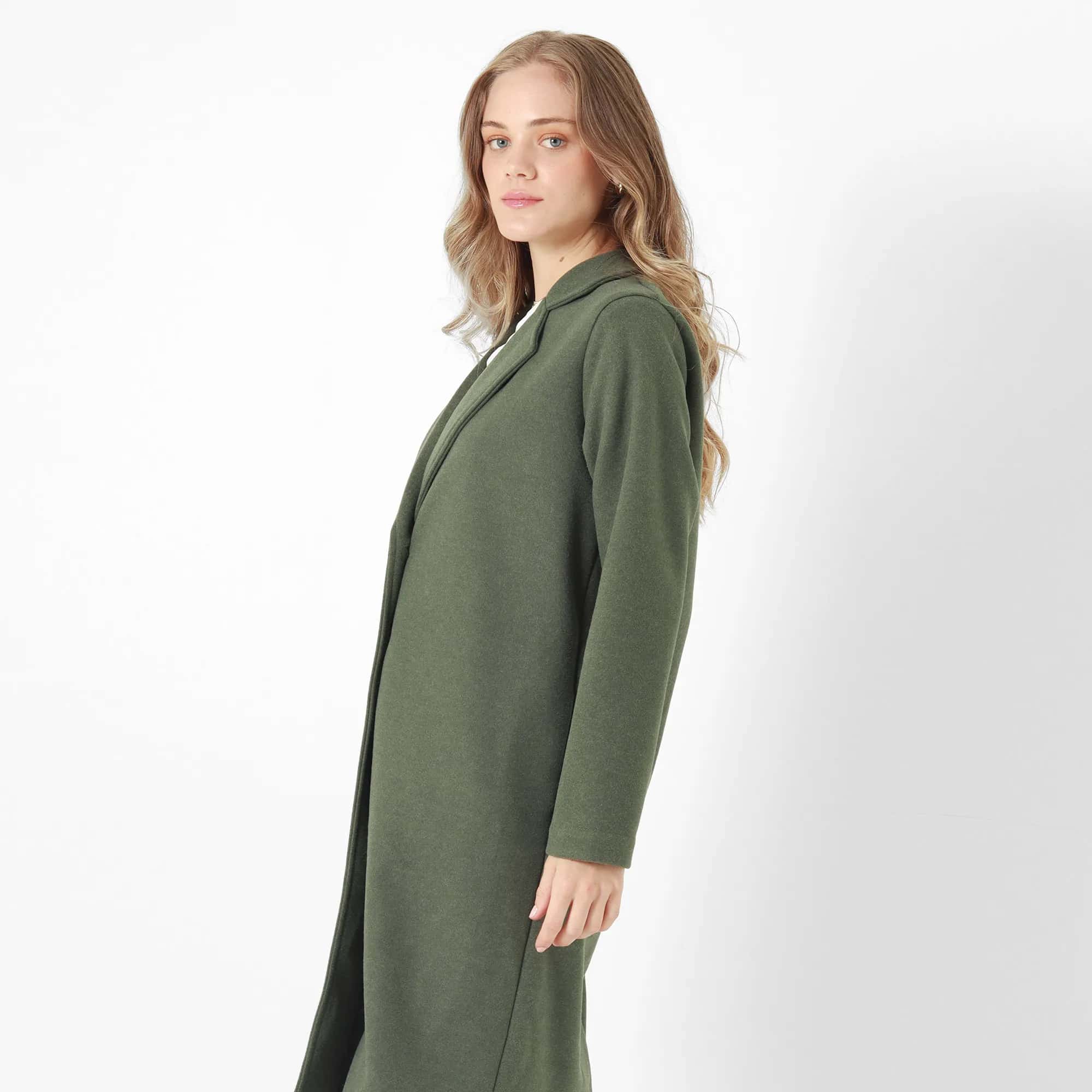 Chaqueta Cuello Solapa Manga Larga