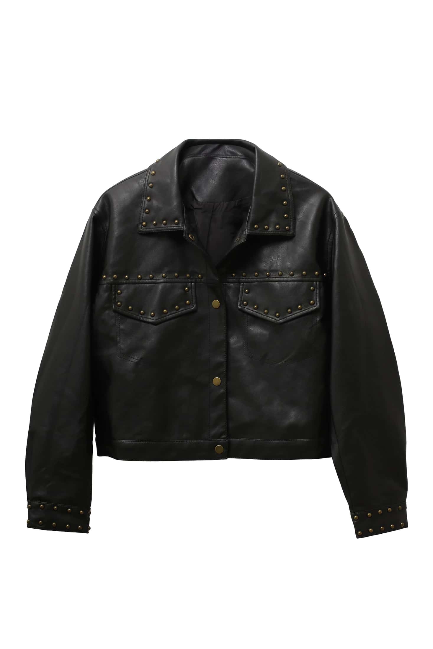 OCRE LEATHER JACKET