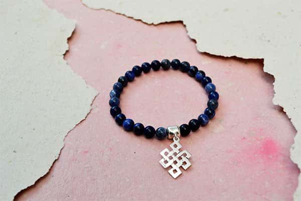 Pulsera Sodalita dije infinito