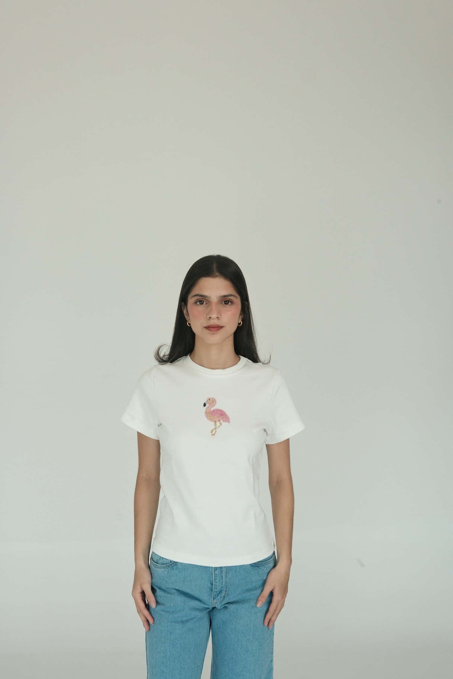 Flamenco Tee (White)