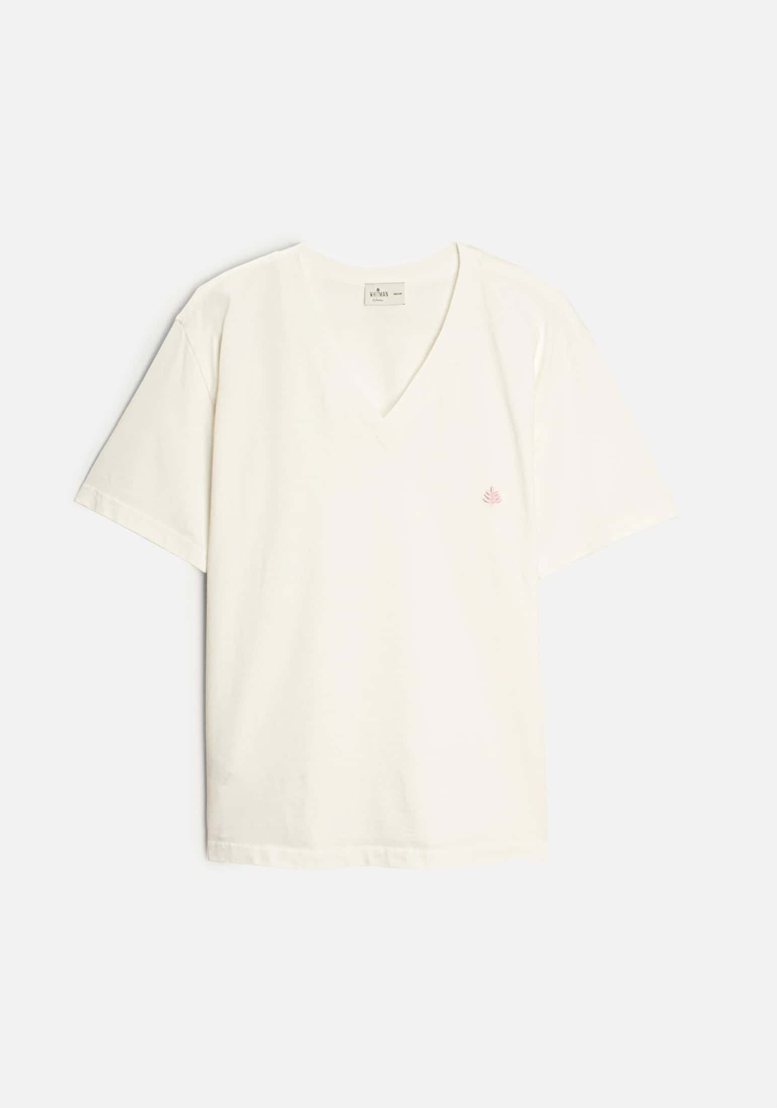 Camiseta M CV Marfil L-Ros
