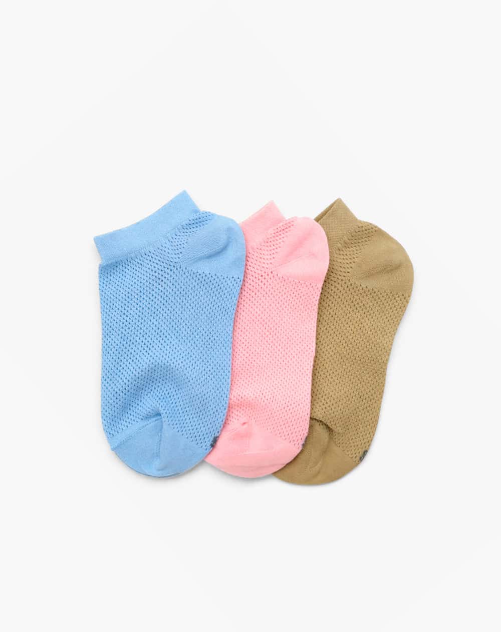 3 pares de medias tobilleras surtido
