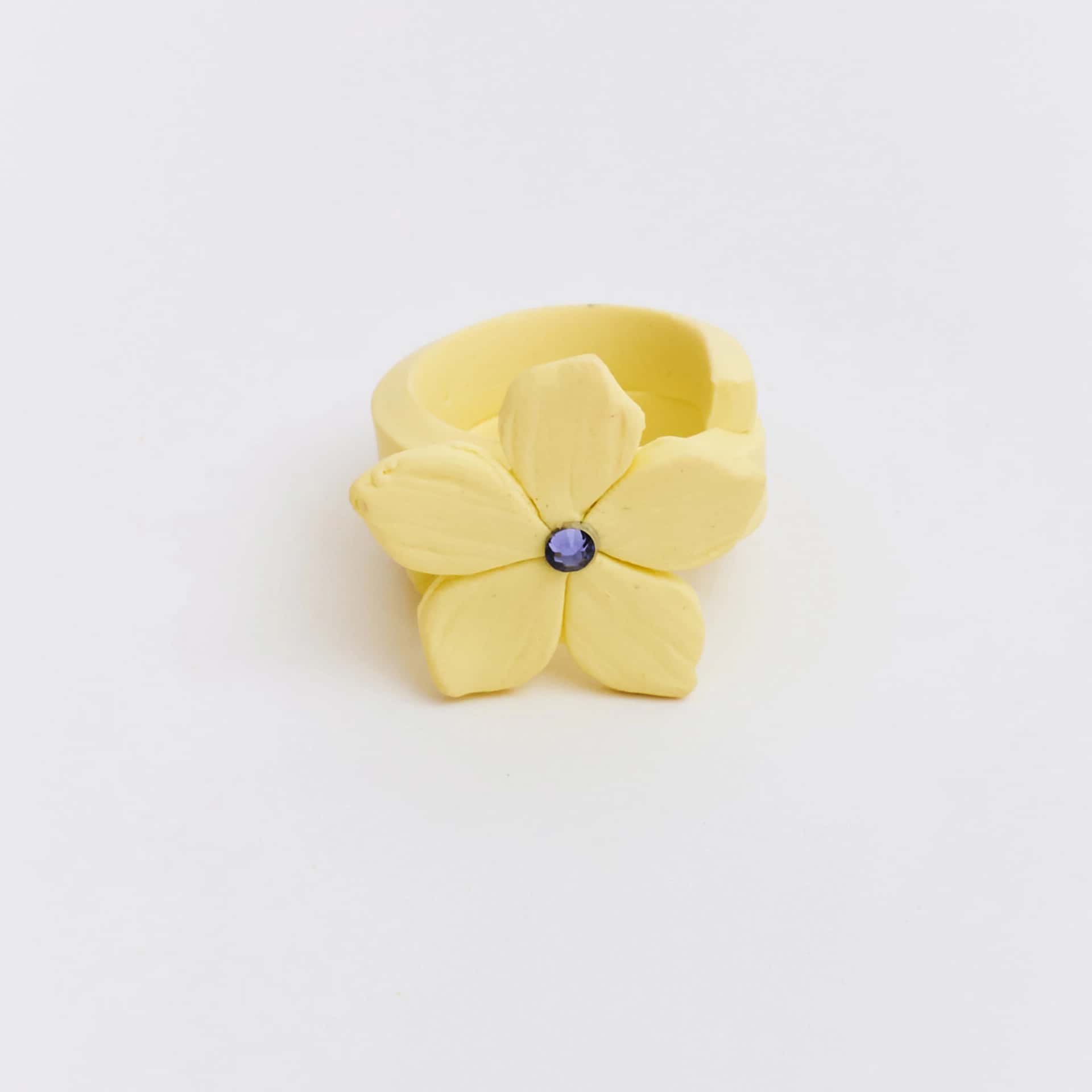 Anillo Flor de Ocobo Mini