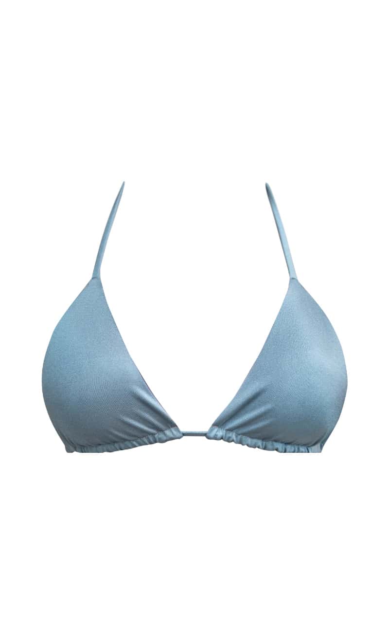 TOP BIKINI TRIANGULO ANDREA GRIS