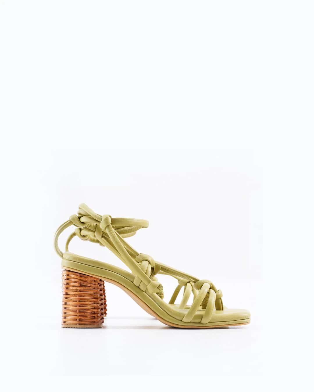 Silvia Cobos Louise Canasto Heel Verde