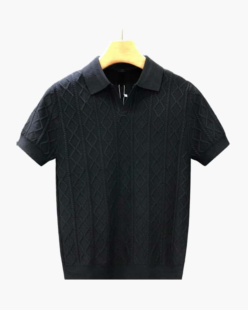 Signature Textured Knit Polo