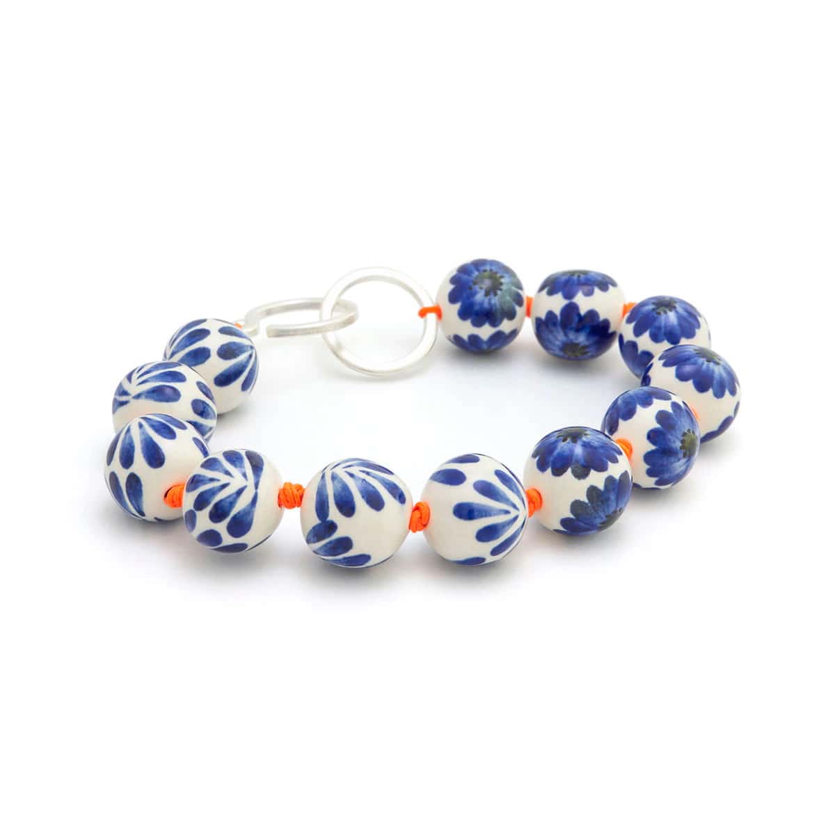 PULSERA MINI ESFERAS AZUL COBALTO