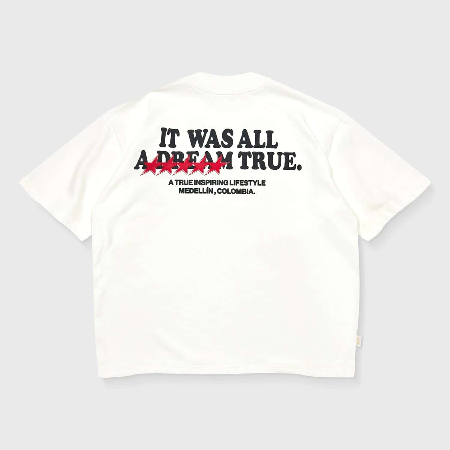 Dream True Boxy T-Shirt - Cream