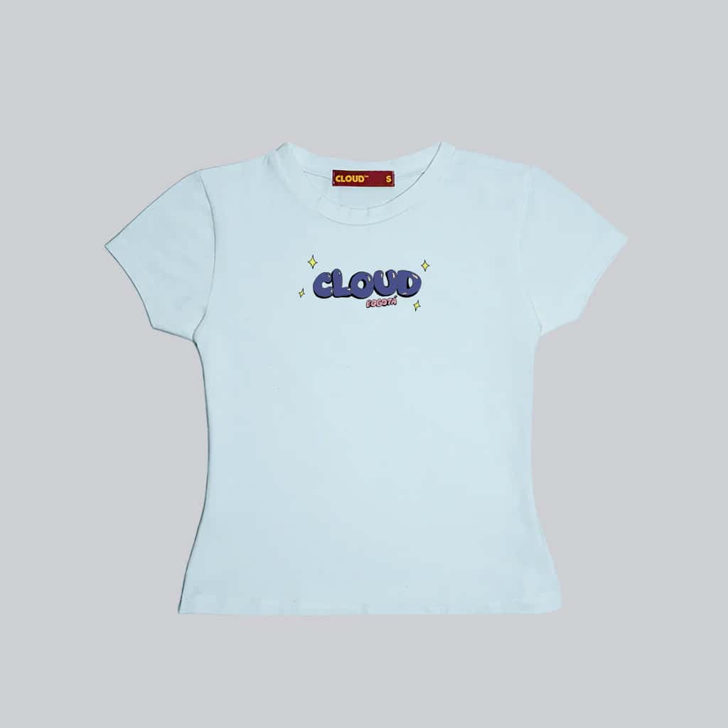 Baby tee cielo