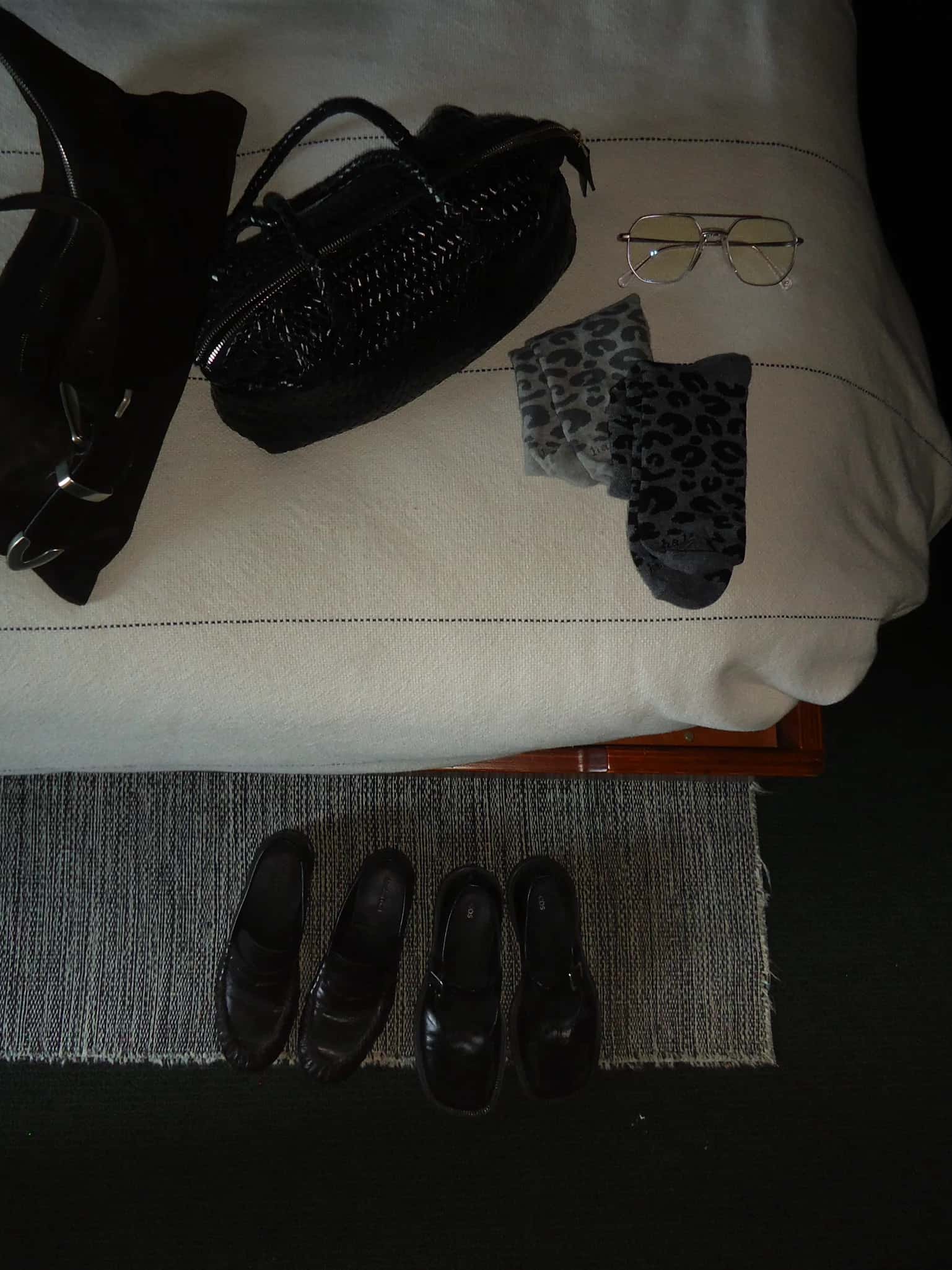 PRINT MIDI SOCKS - GRAY ON GRAY - miniatura 5