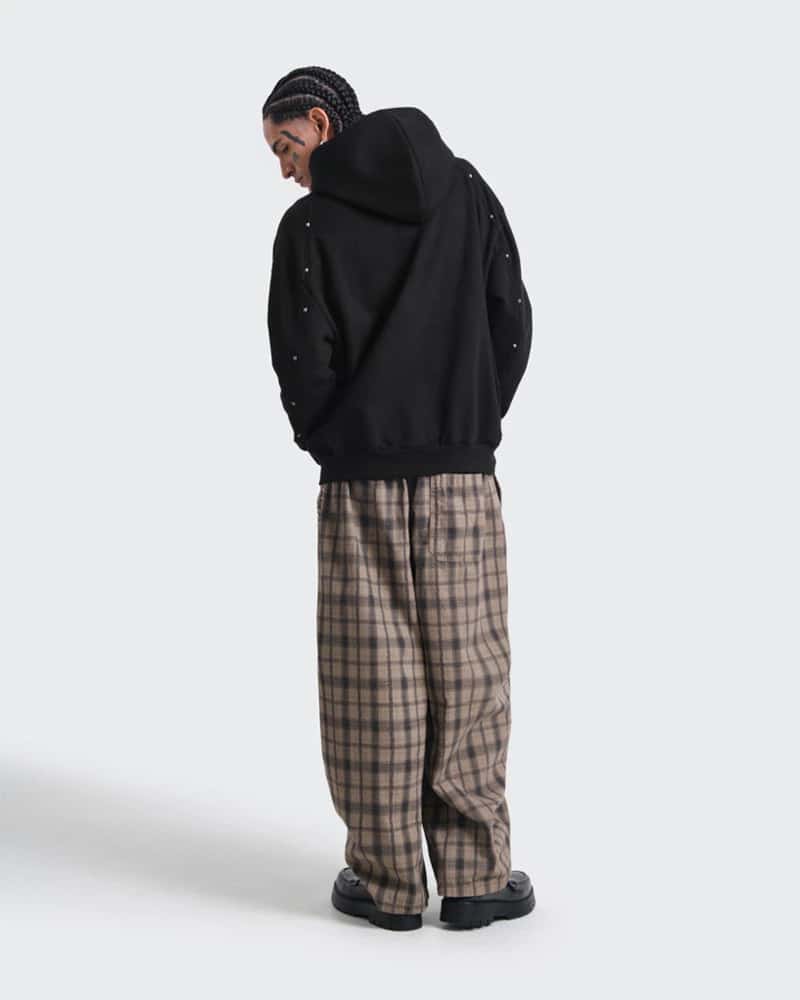 Hoodie Negro Oversize Obsidian - miniatura 6