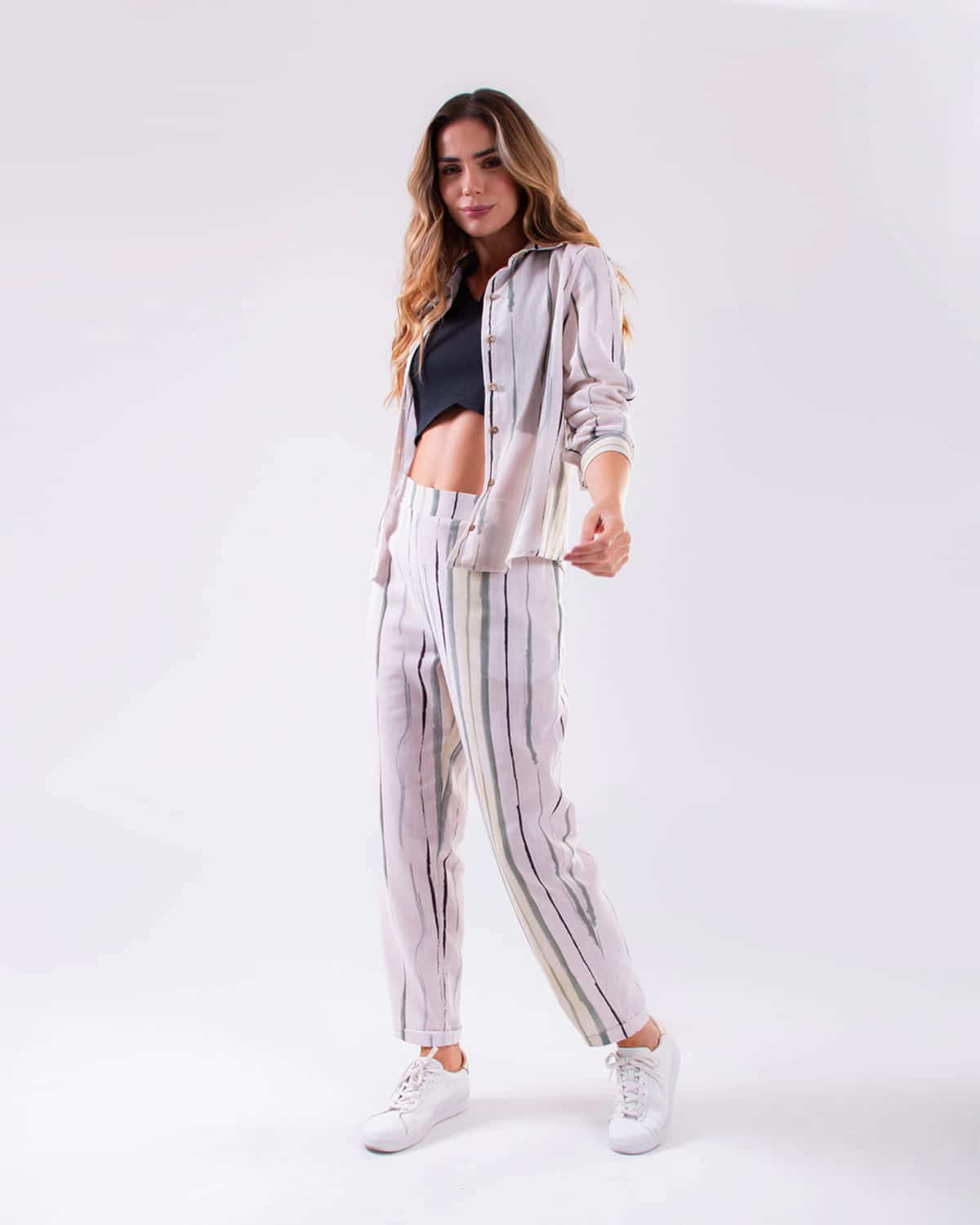Pantalon ivory para mujer
