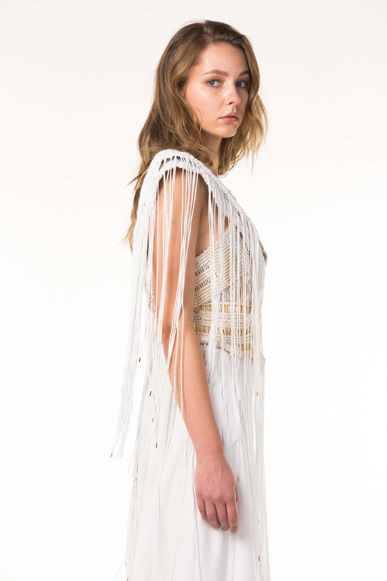 CROPTOP ARAUTUS NOVIA SIN APLIQUES CON TIRAS
