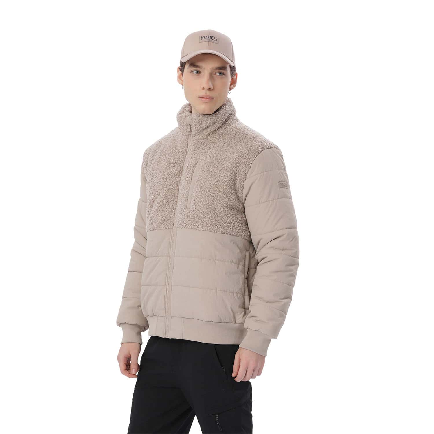 Chaqueta Acolchada para Hombre Jaffa Beige
