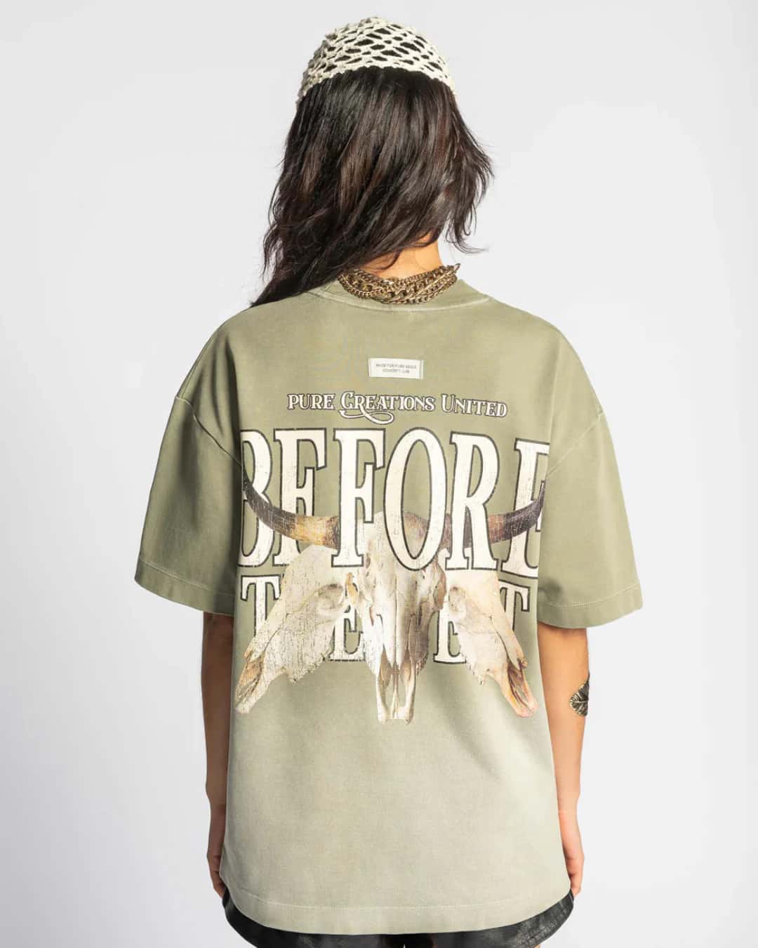 BEFORE THE WEST GREEN T-SHIRT - miniatura 2