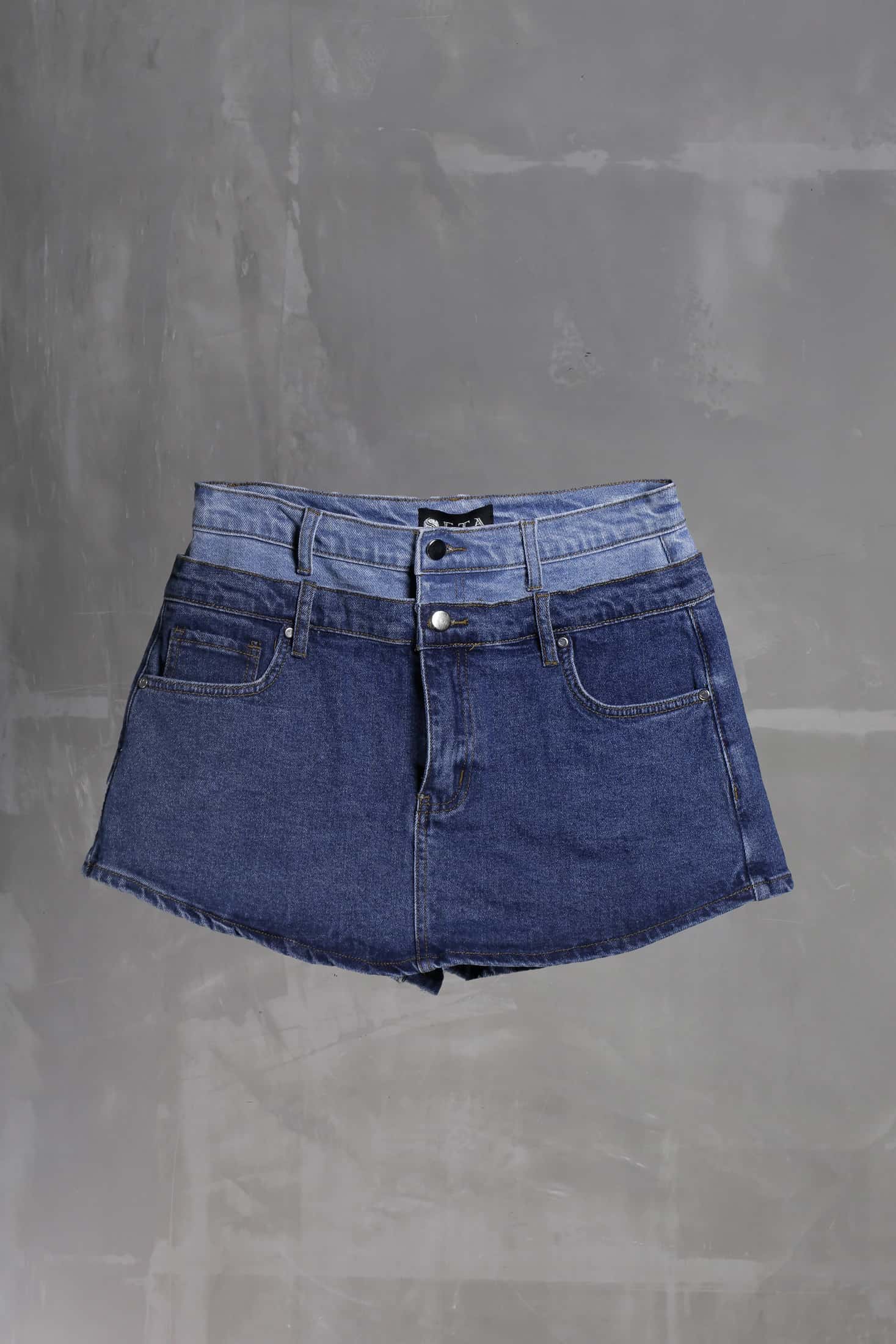 BICOLOR DENIM