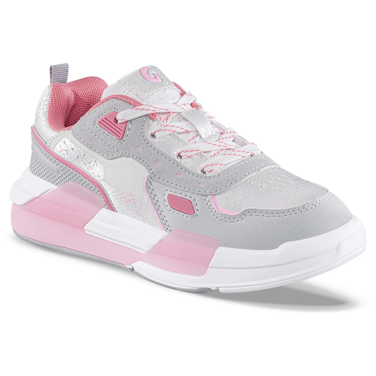 Tenis Urbanos Unical Blanco-Rosa Los Gomosos para Niña