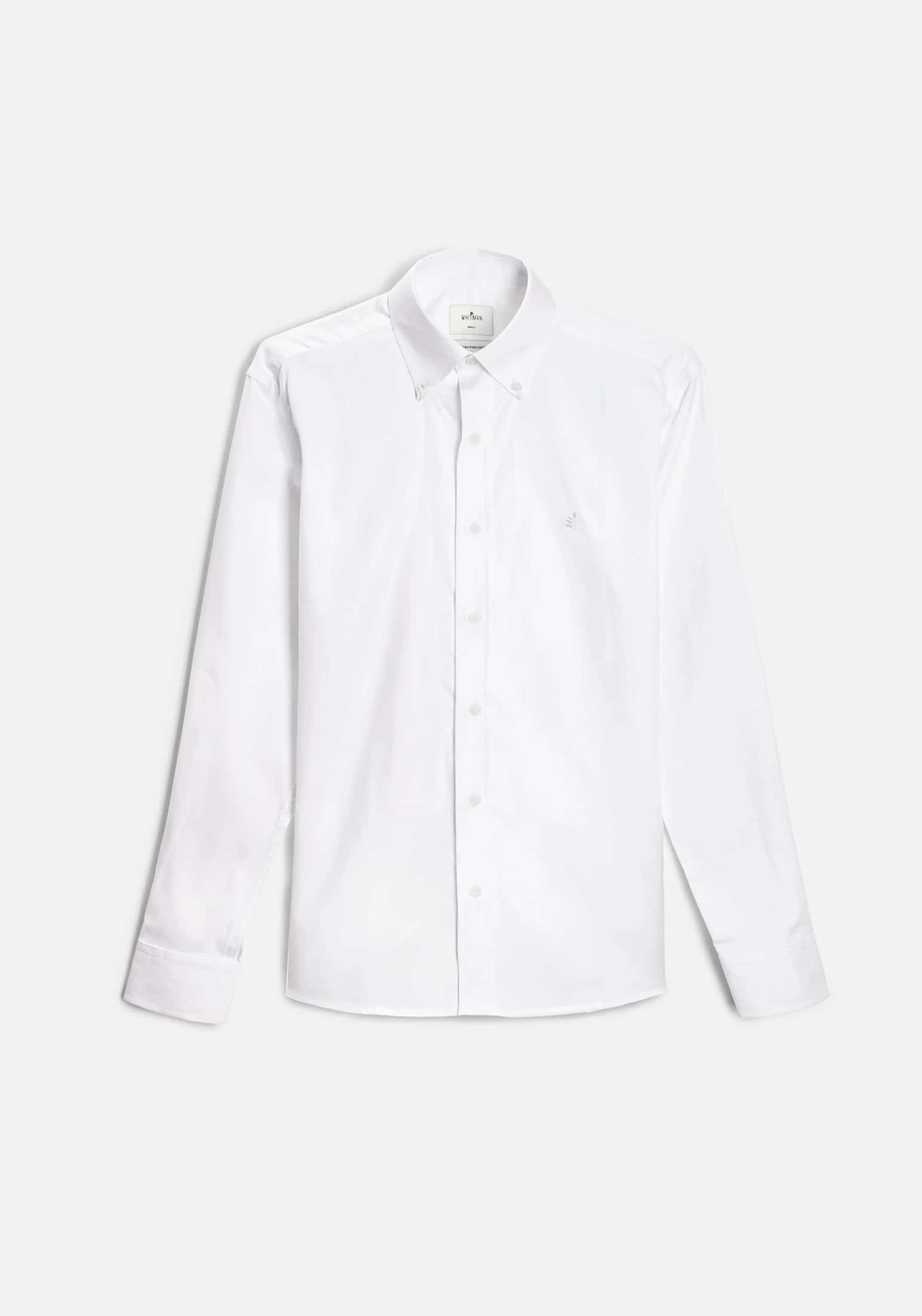 Camisa H CBD Unicolor L-Atn Blanco