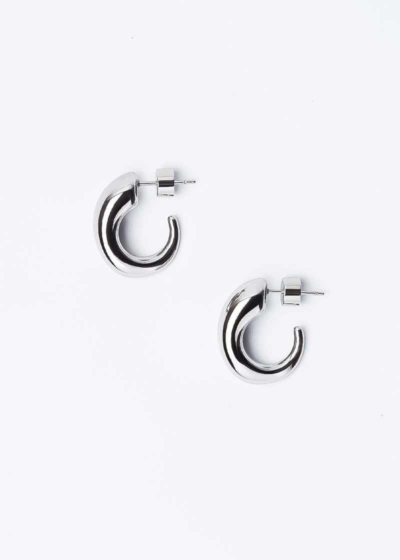 Kari Hoops Plateado