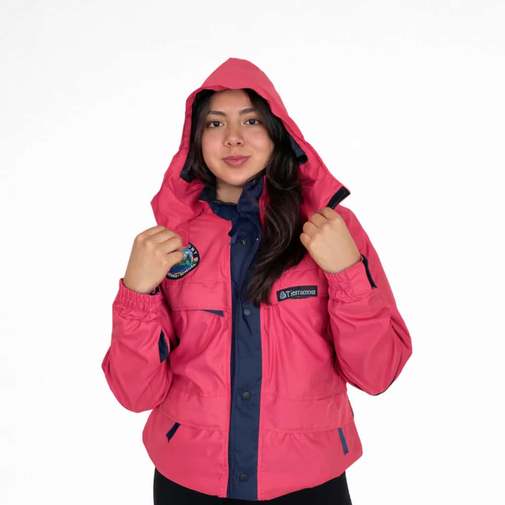 Chaqueta Exploradora Rosada Térmica