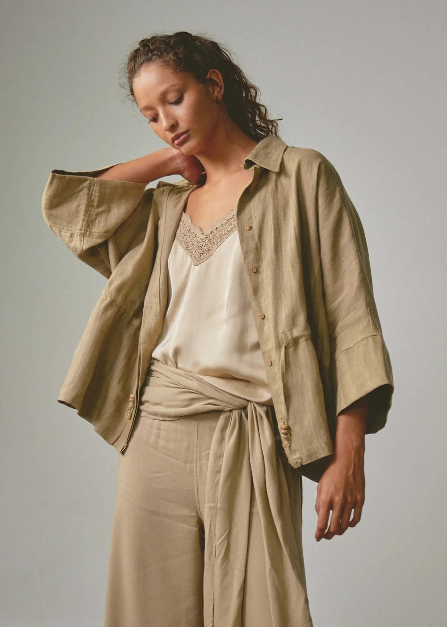 Chaqueta Raiz Celeste