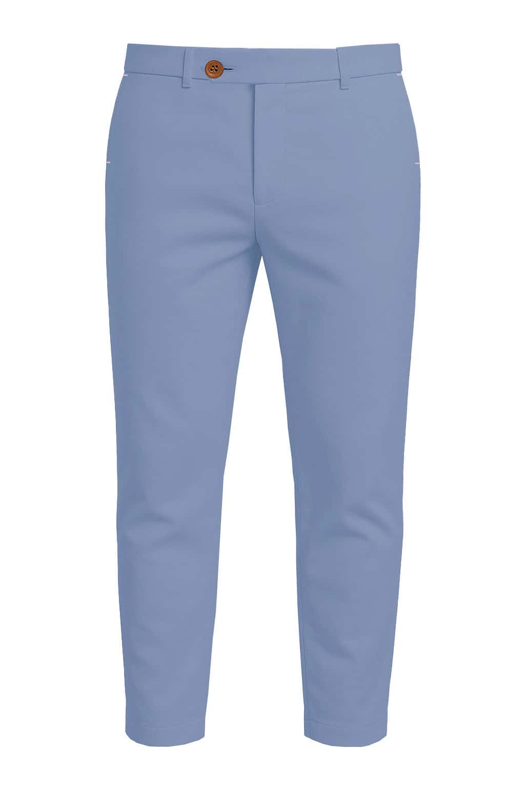 PANTALON POCKET AZUL CLARO