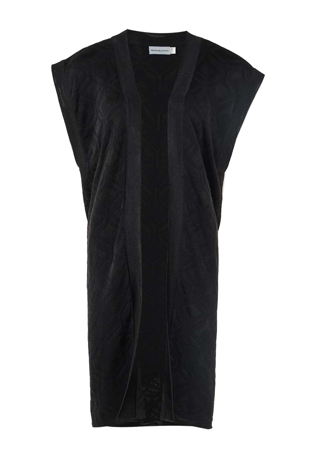 Chaleco Flor de Sol Negro