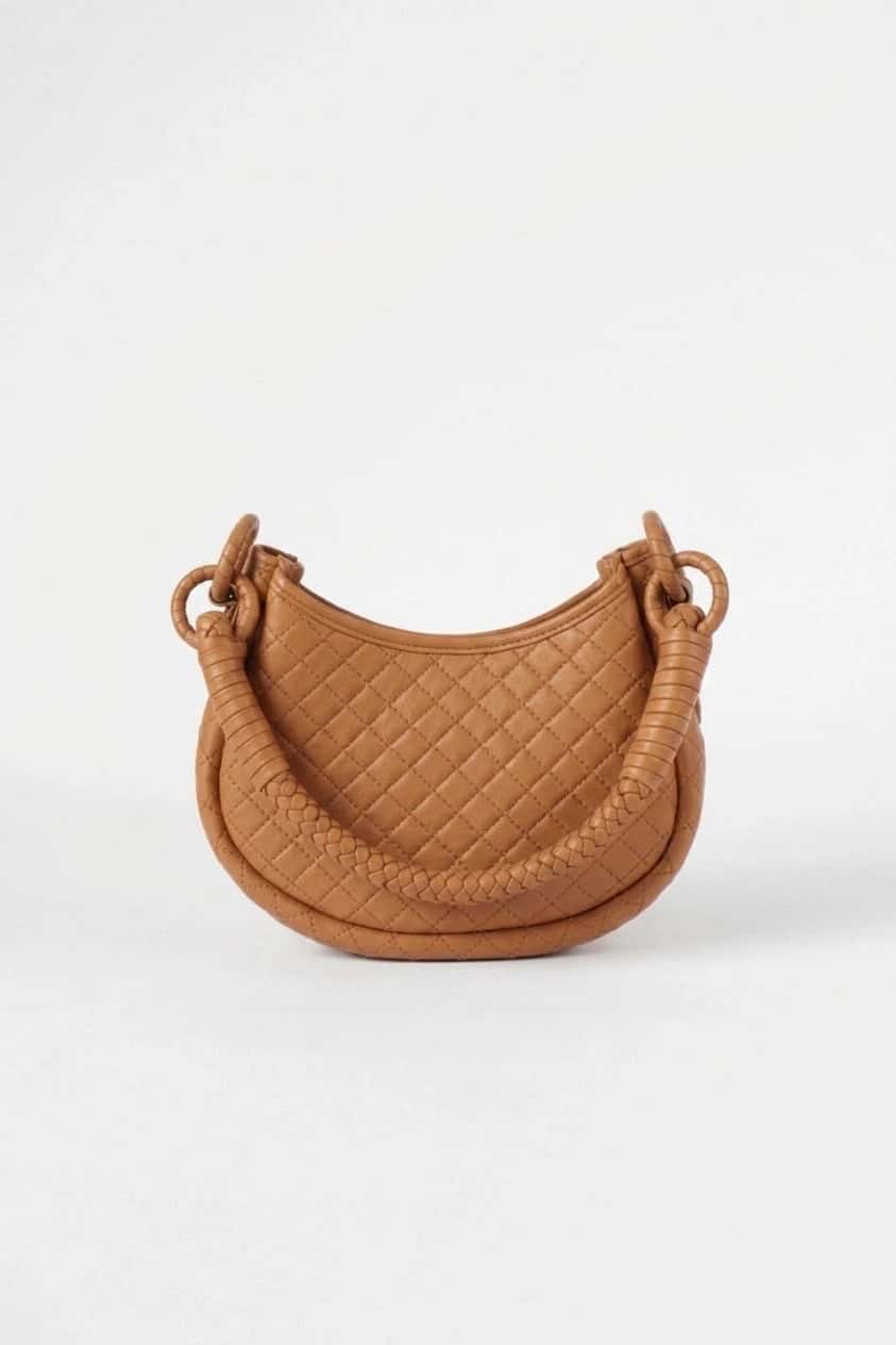 Saddle Mini, Shoulder Bag - Honey