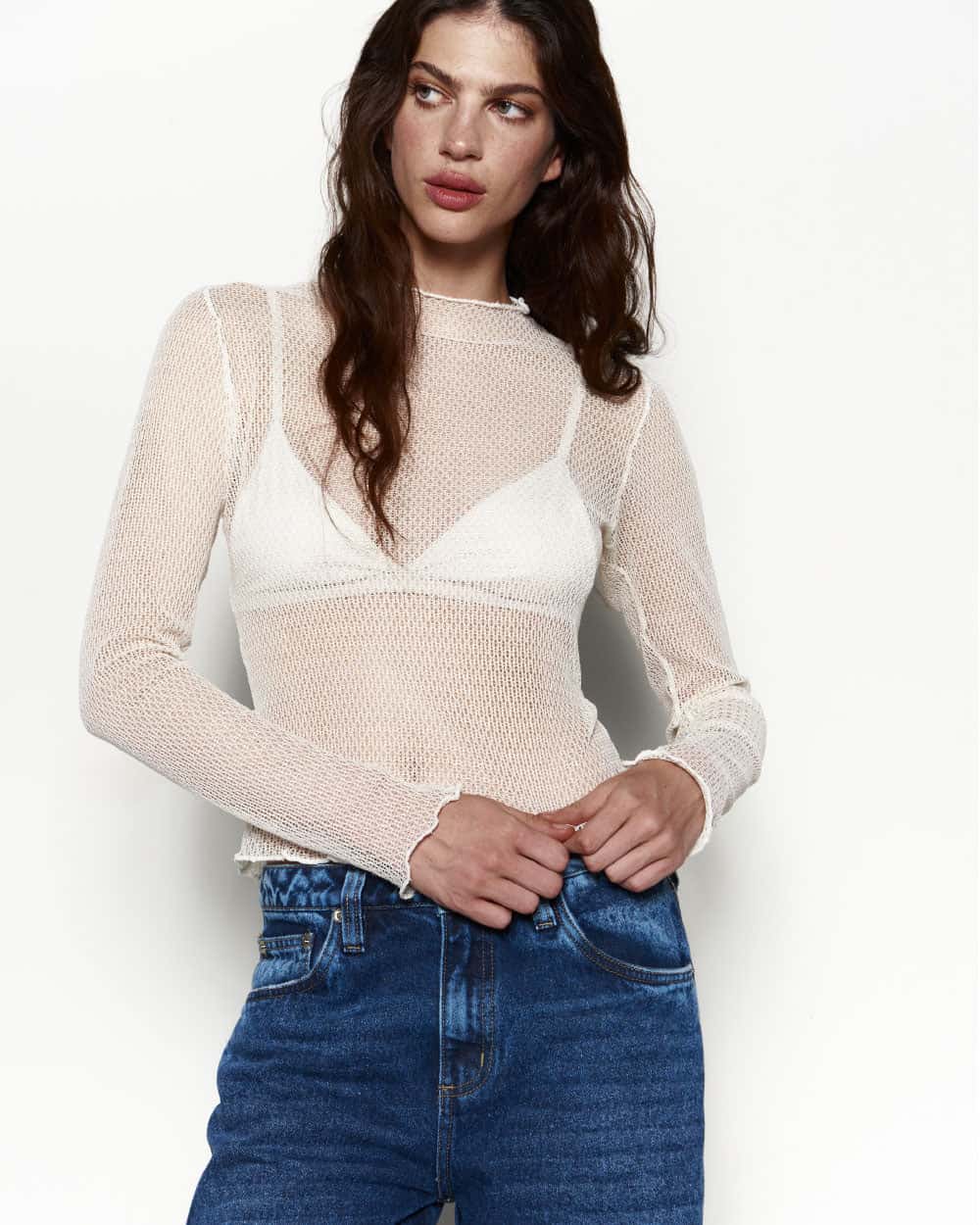 TRIM MARFIL TOP