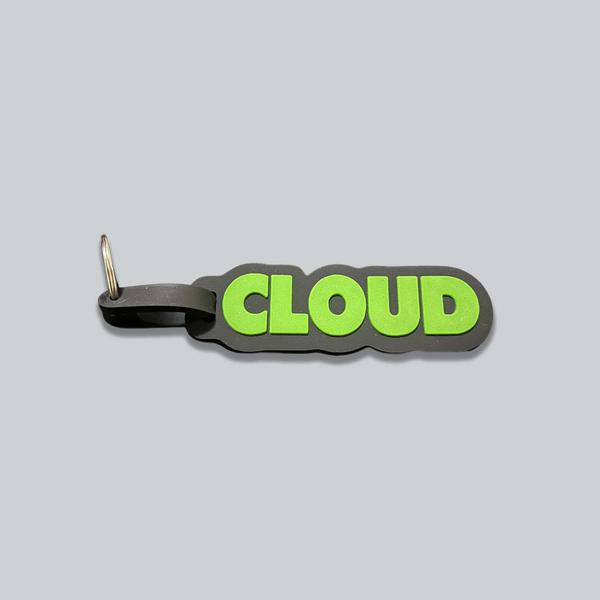 Llavero CLOUD verde neon