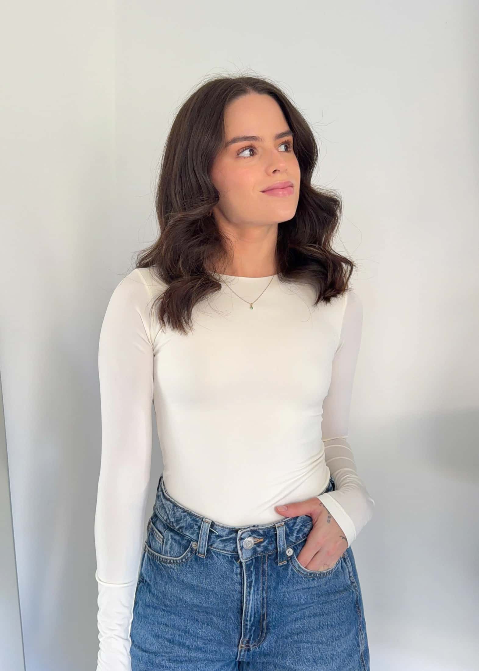 Blusa Hannah Ivory