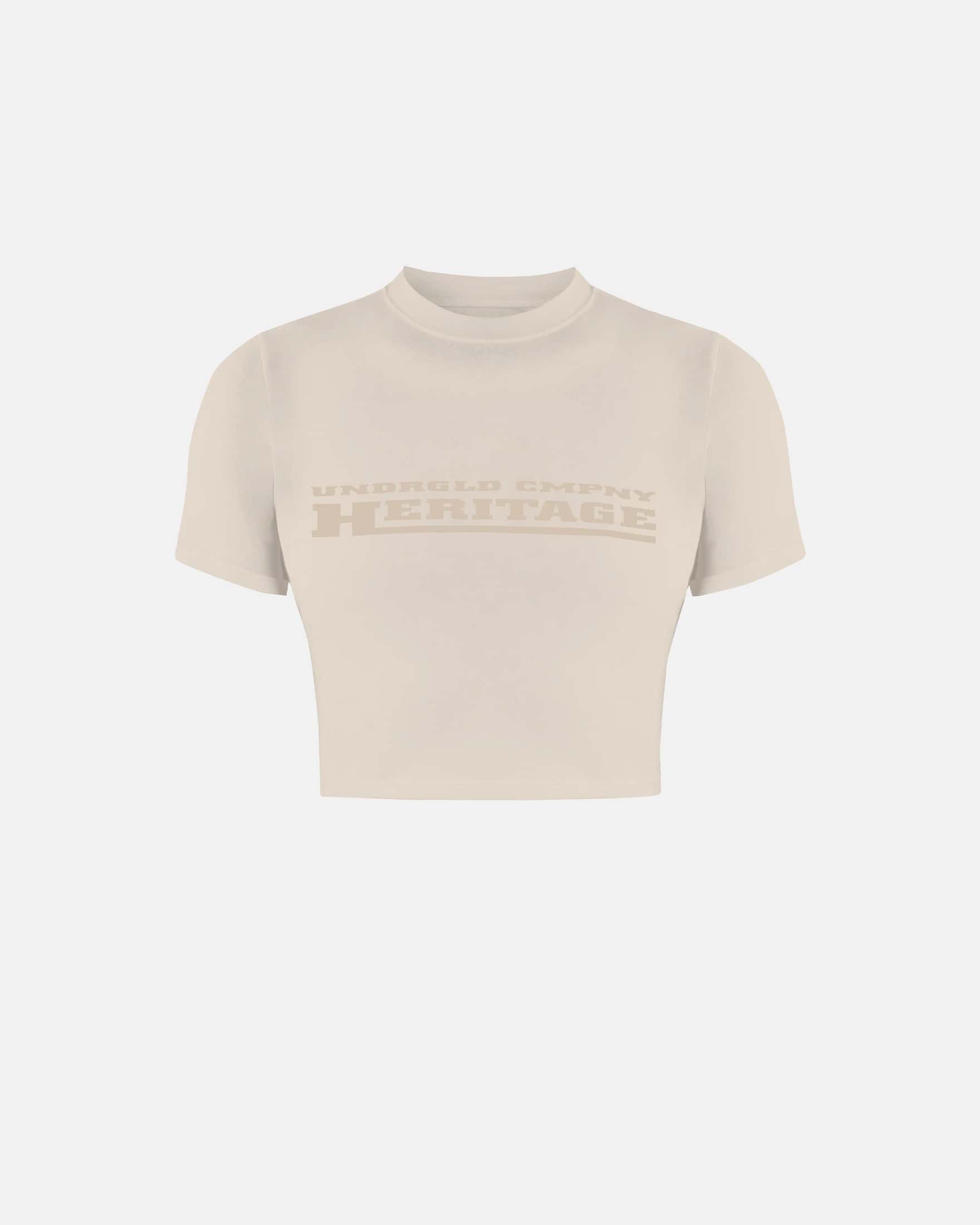 Golden Heritage Raw Baby Tee Cream