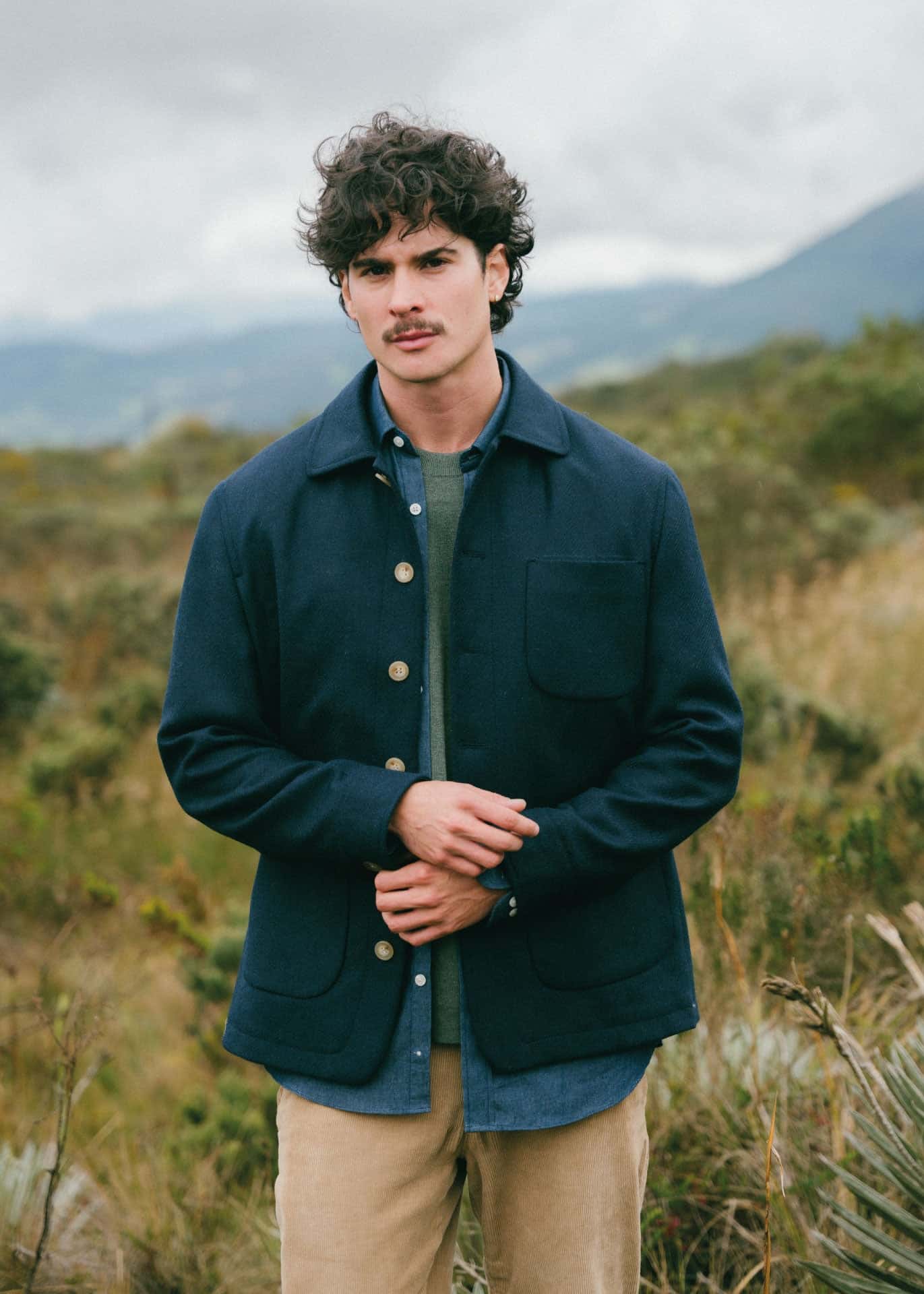 Chaqueta Porto Azul Oscuro