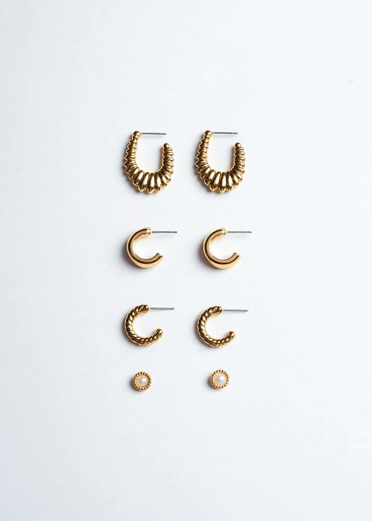 Set de aretes x4