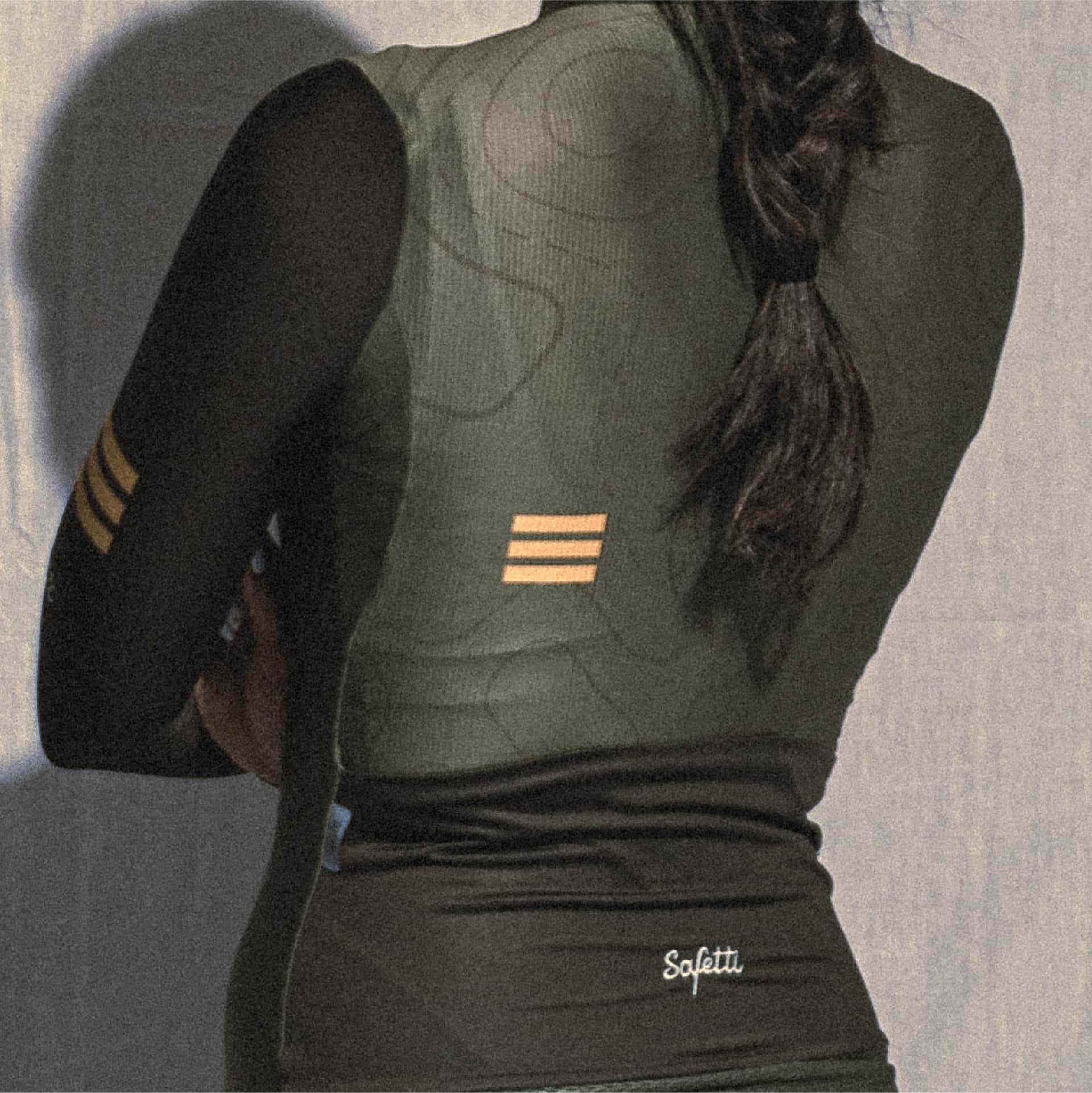 CAMISA CICLISMO MANGA LARGA S-FIRE GREEN PARA MUJER - miniatura 6