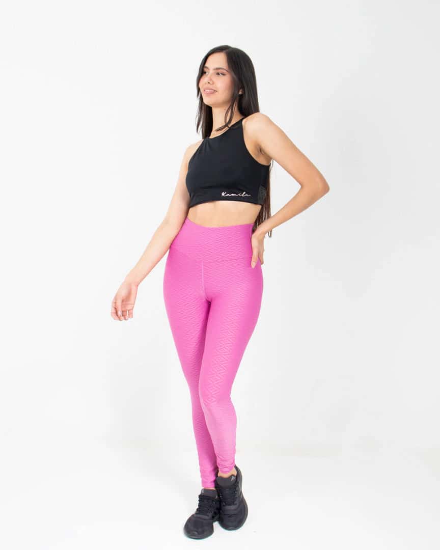 Leggins Con Textura Push Up
