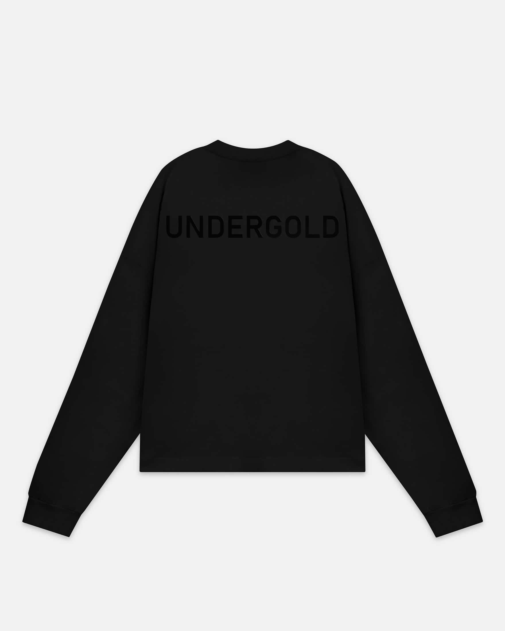 Line Basic Long Sleeve Tshirt Black