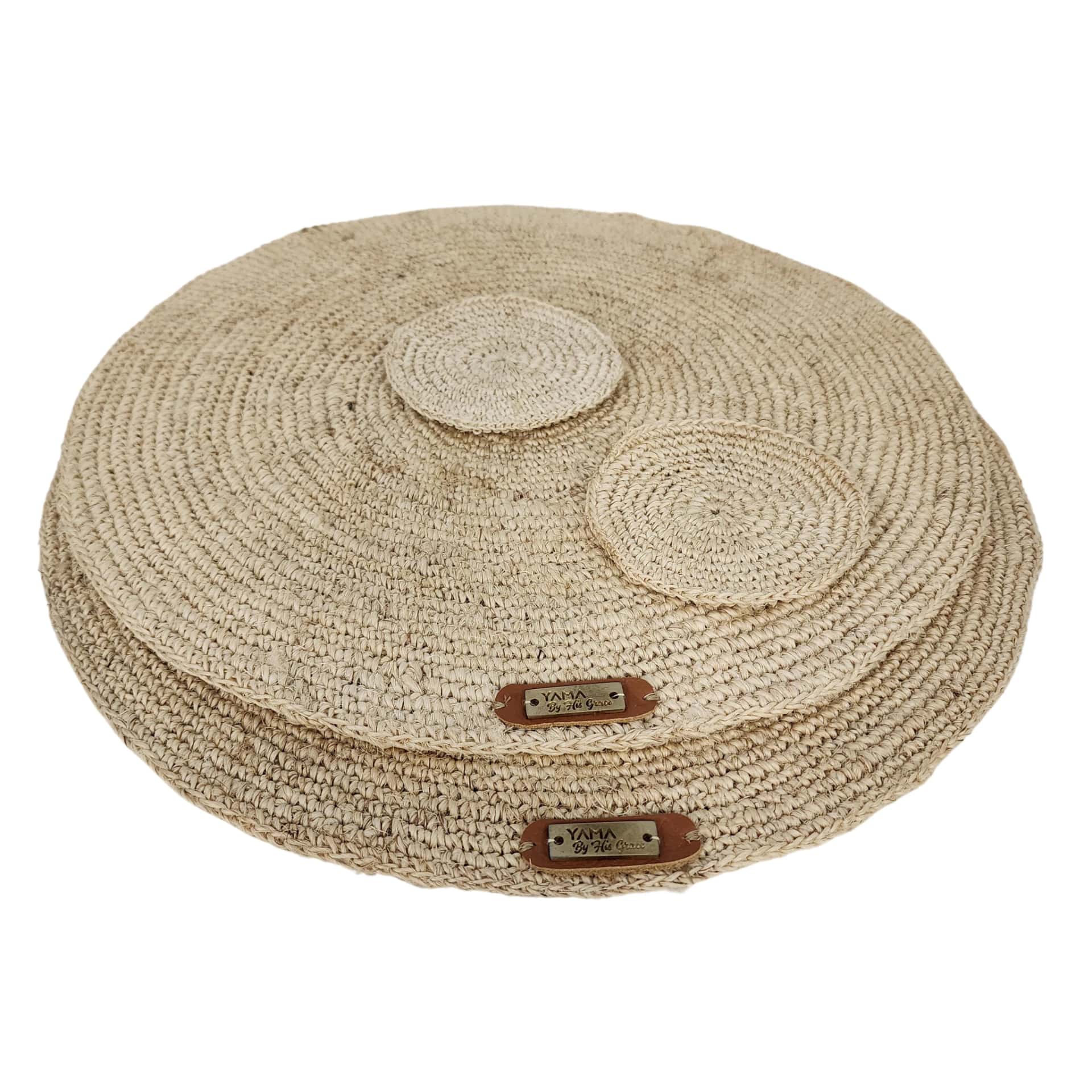 Handwoven Placemat & Coaster Set