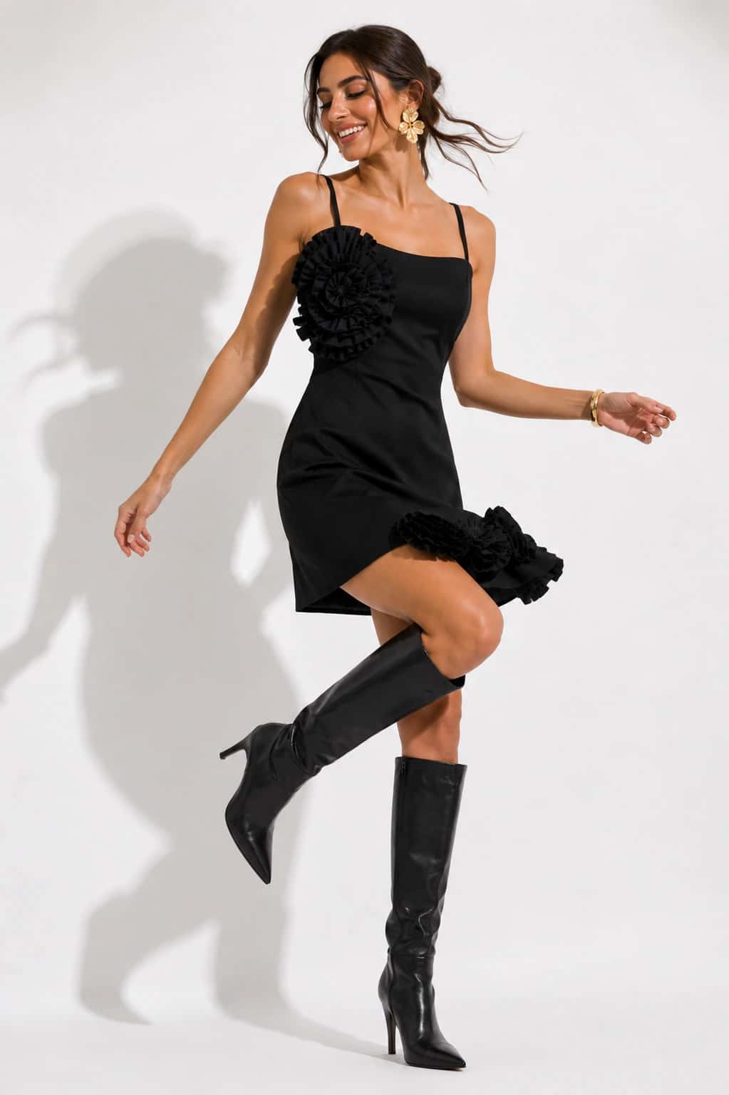 Vestido Bridnet Negro - miniatura 2