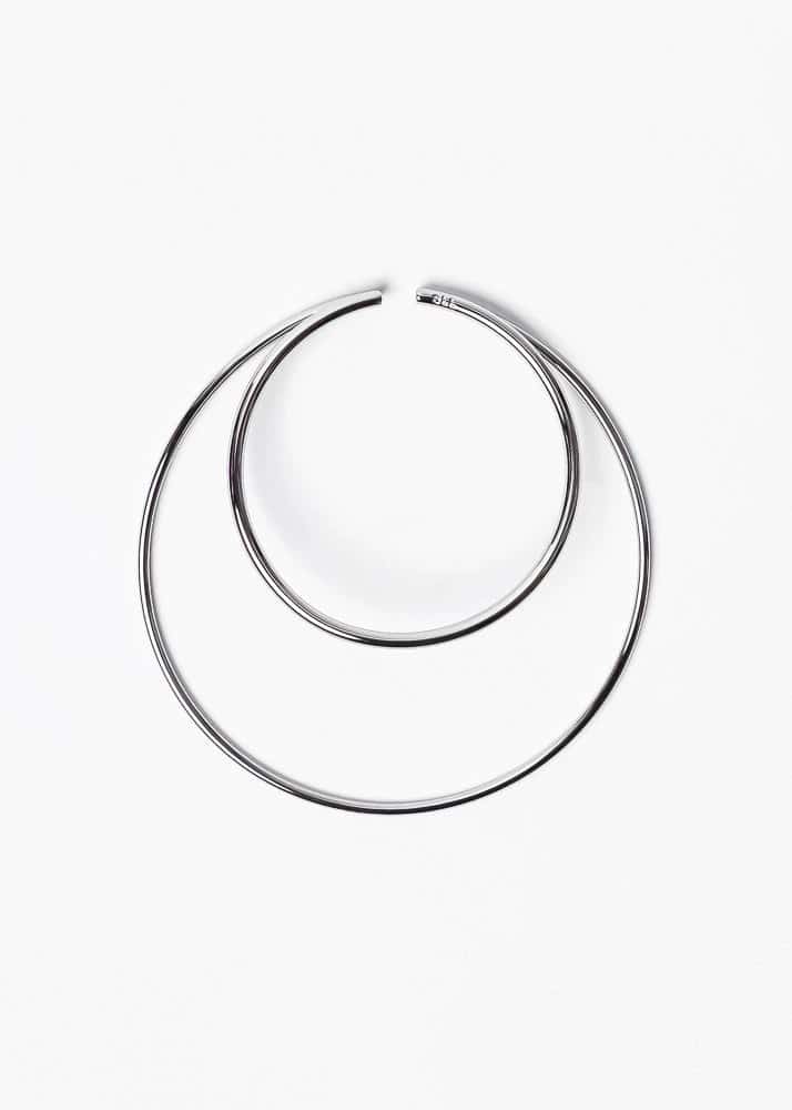Nethos Maxi Earcuff Plateado
