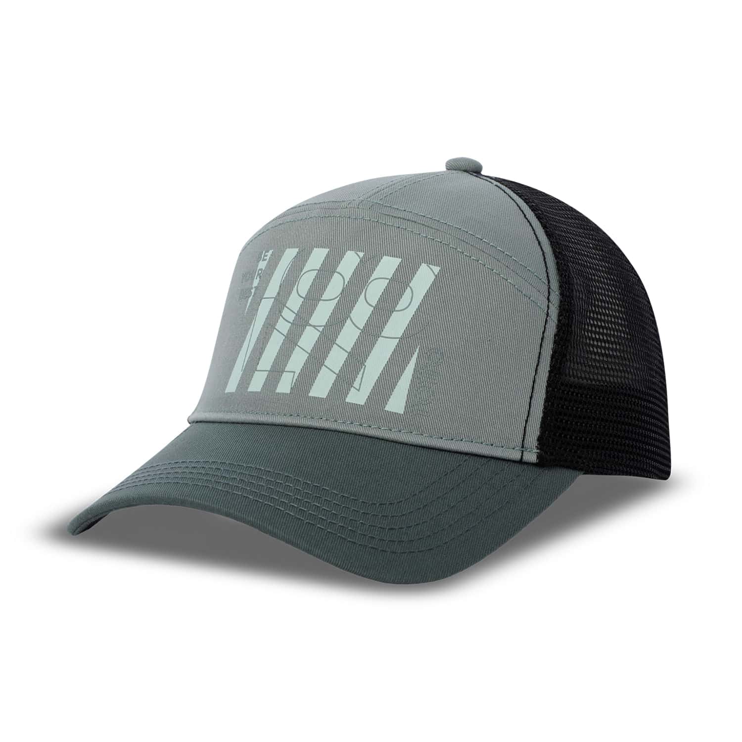 Gorra Camionera Mutty color Verde/Negra/