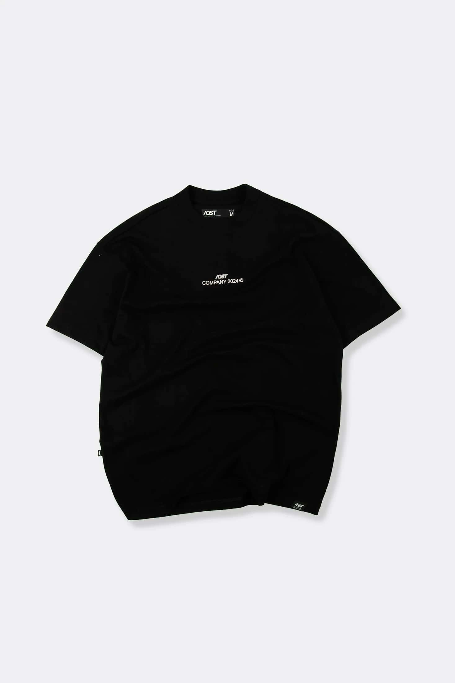 CAMISETA MANGA CORTA COLOR NEGRO