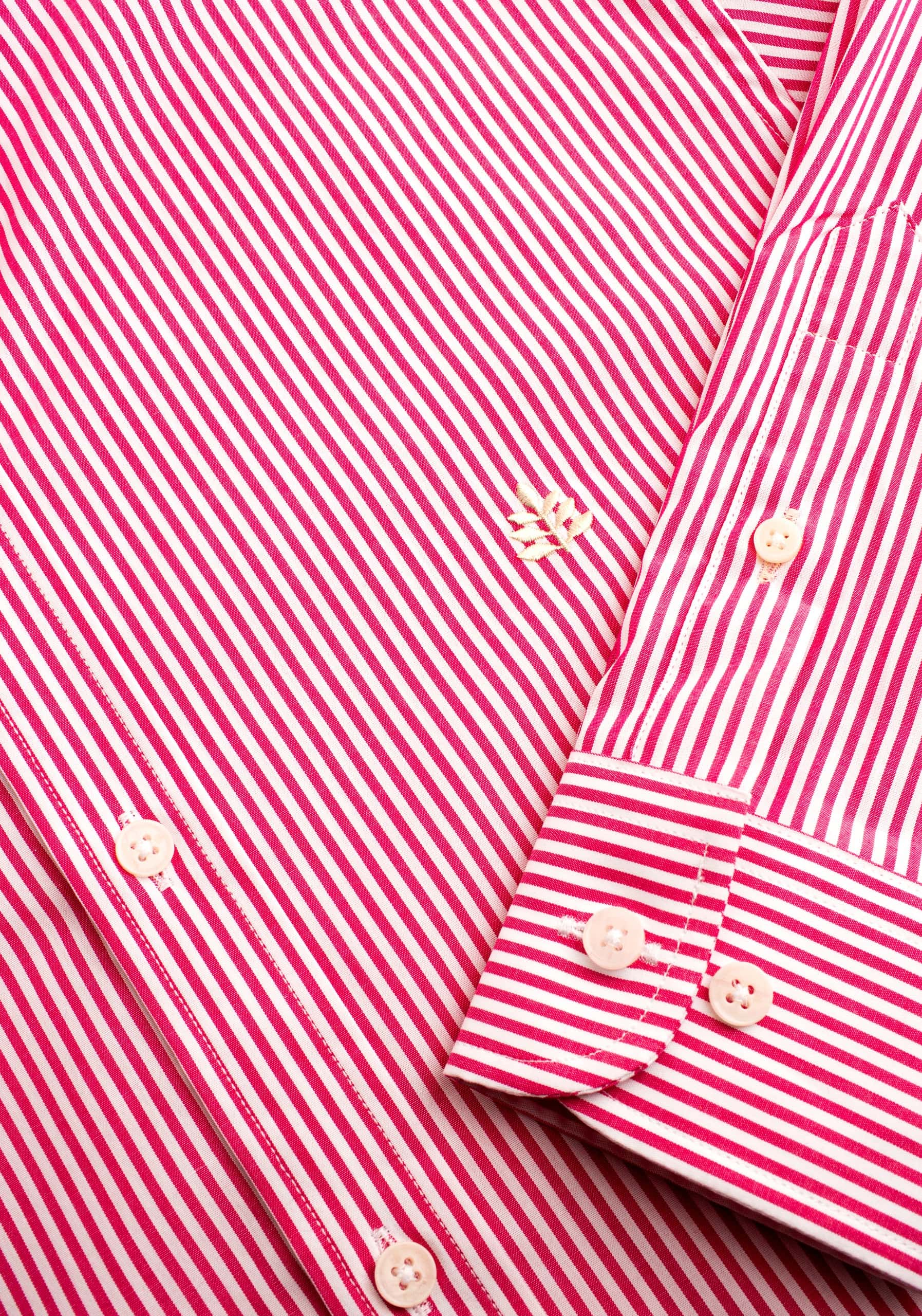 Camisa H CBD Rayas Med L-Hue Fucsia - miniatura 3