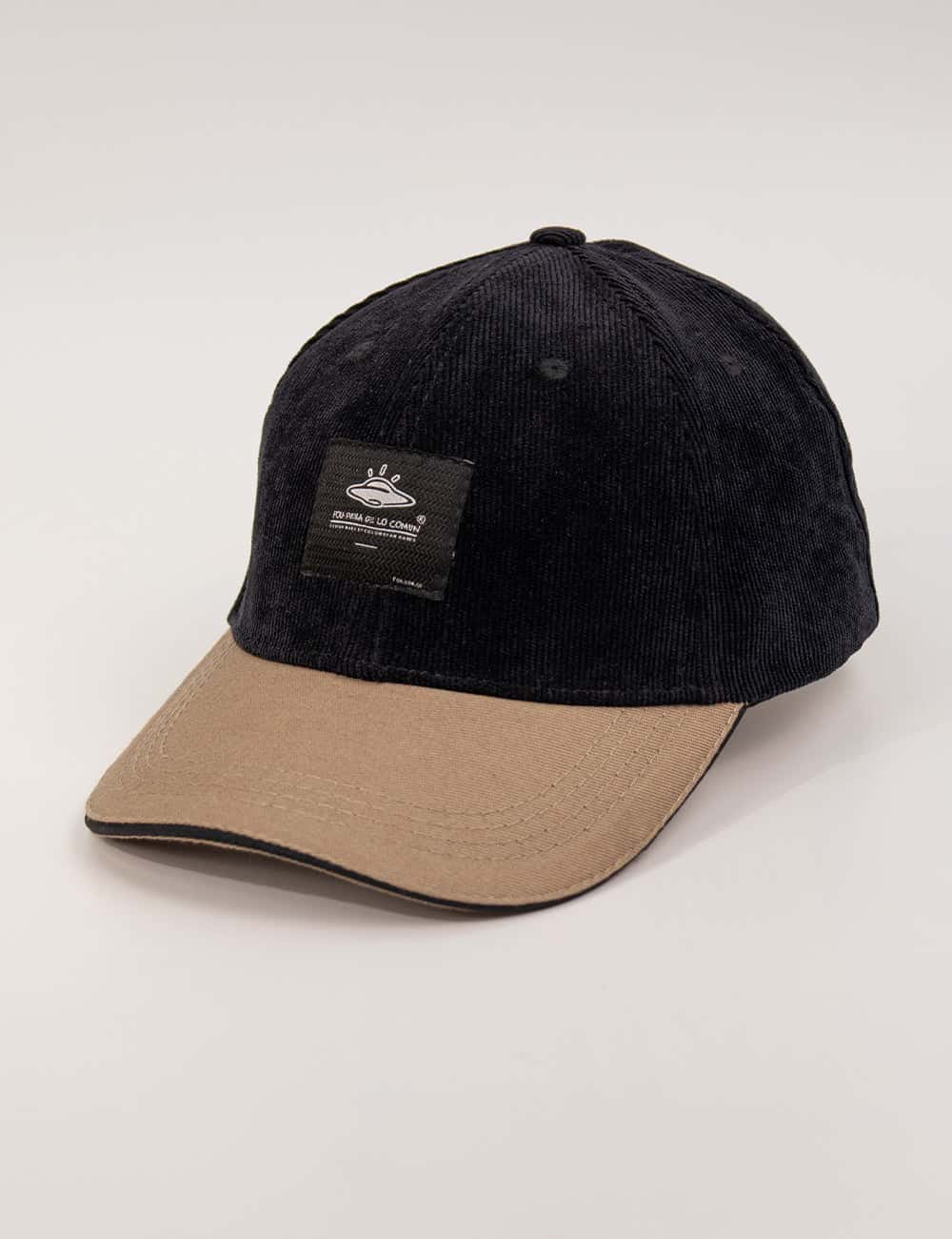 Gorra Basecamp Refugio negro + beige