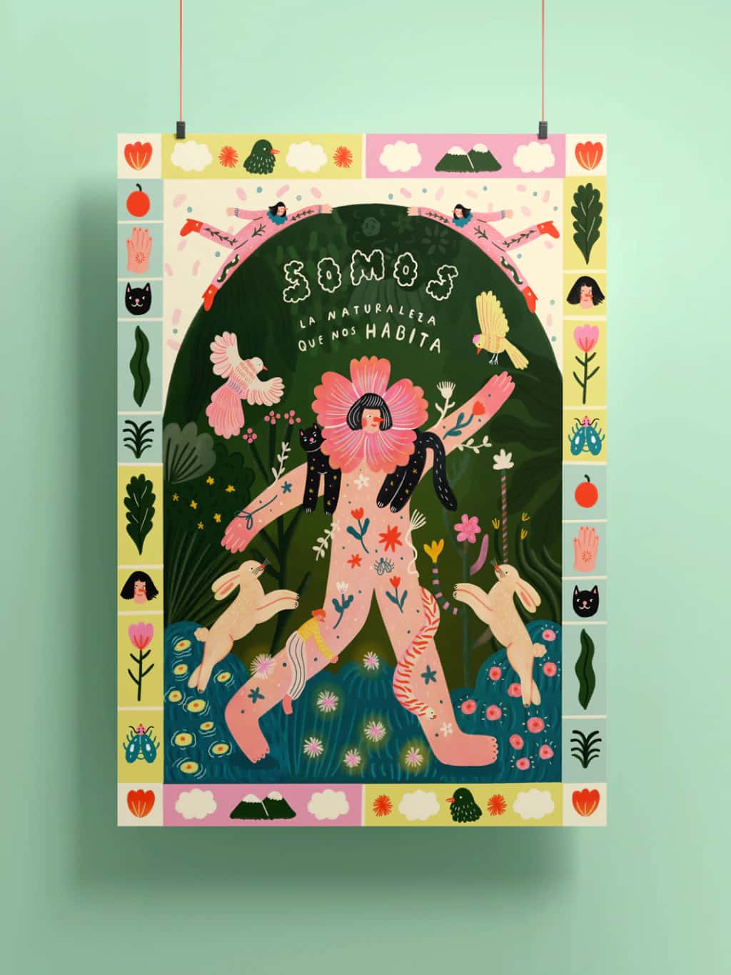Póster La naturaleza que nos habita